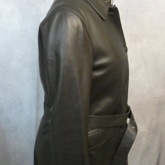 Vintage Fratelli Rosetti Coat with Fur Lined Vest - Picture 3 of 9